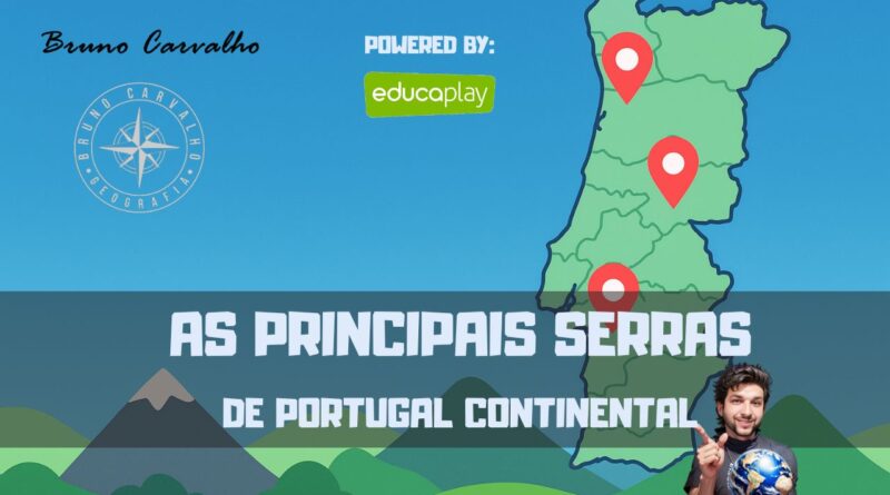 🎮⛰️ Jogo – Desafia-te a localizar as principais serras de Portugal!